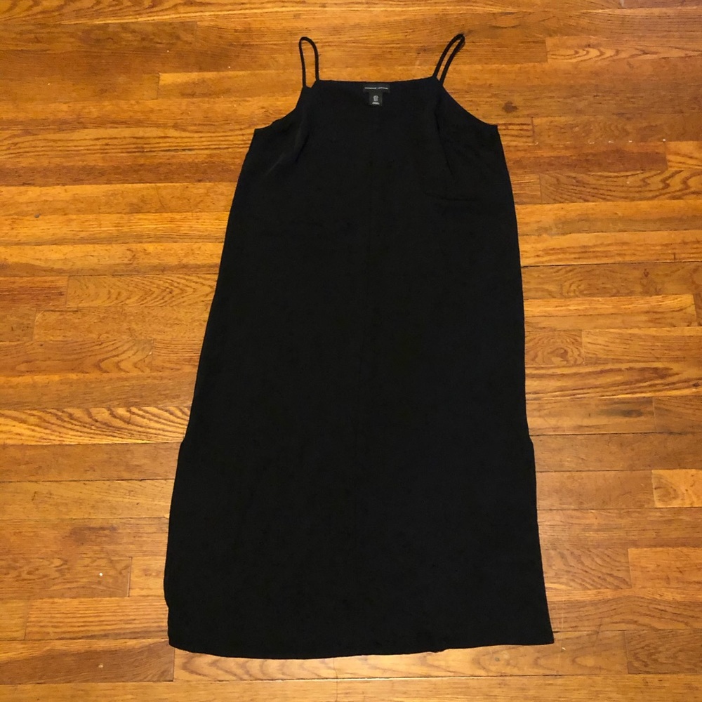 Adrienne Viddatani Midi Slip Dress with Side Slits